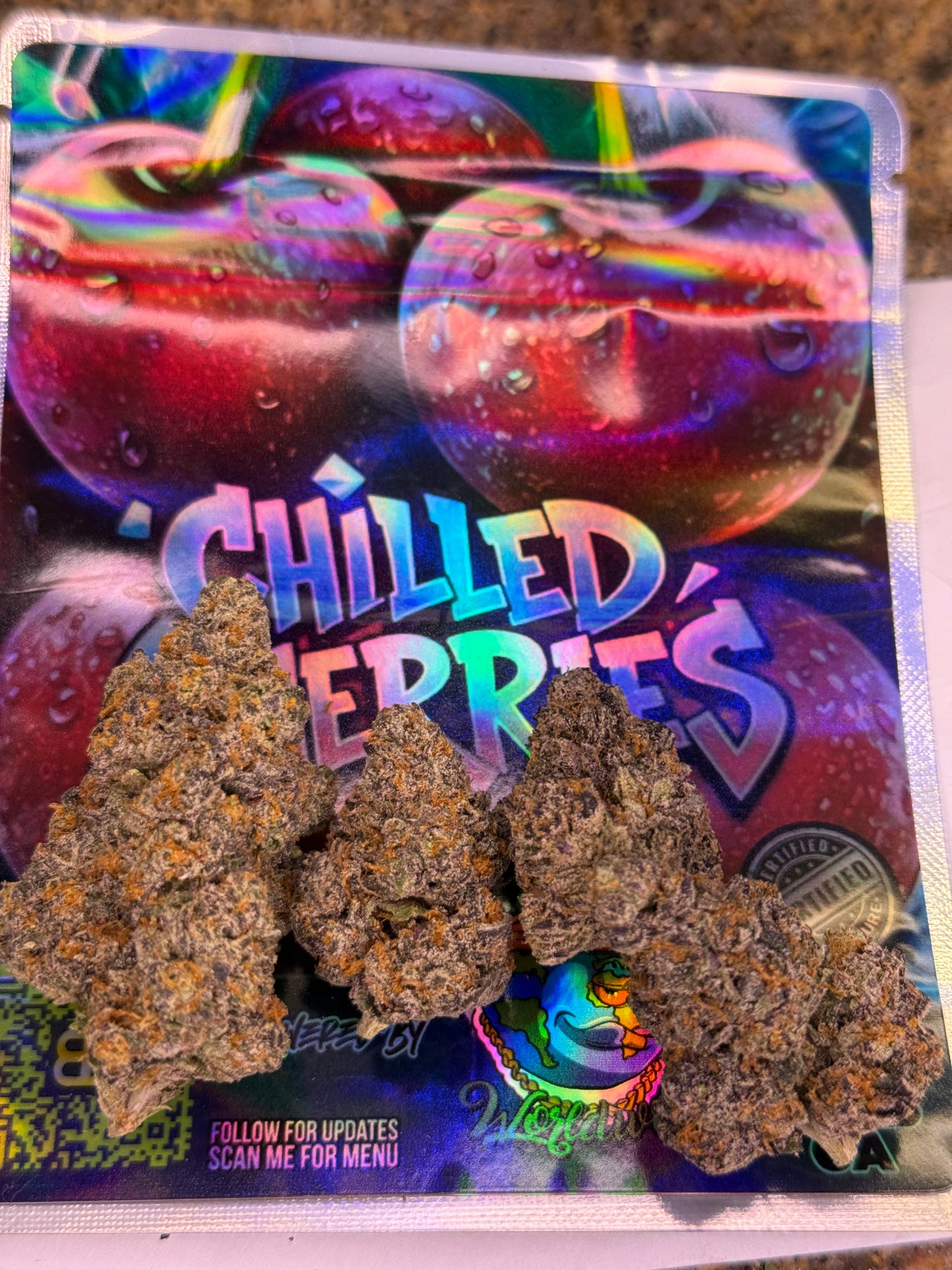 Chilled cherries NOT SOLD OUT